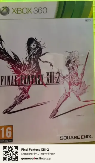 Final Fantasy XIII-2 Xbox 360, Italy box front