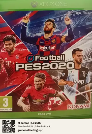 eFootball PES 2020 Xbox One, Poland box front