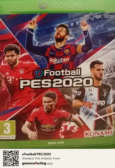 eFootball PES 2020 Xbox One, Poland box front