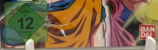 Dragon Ball: Raging Blast, the USK square on its front