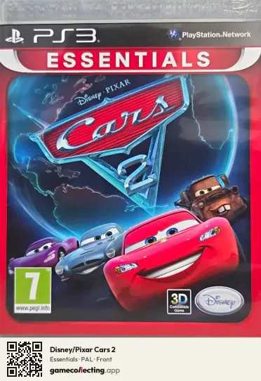 Disney/Pixar Cars 2 PlayStation 3, PAL box front