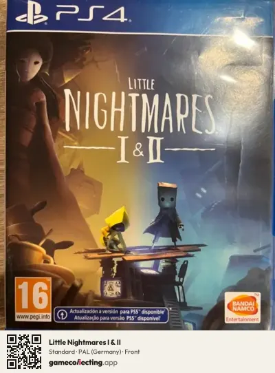 Little Nightmares I & II PlayStation 4, Germany box front