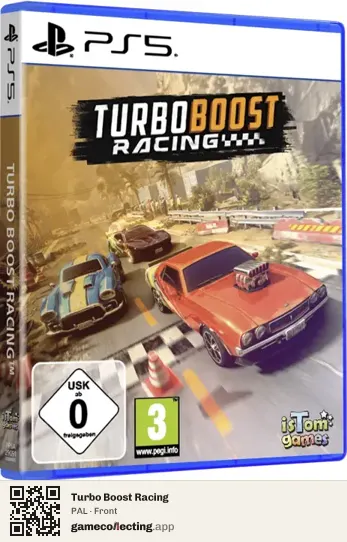 Turbo Boost Racing PlayStation 5, PAL box front