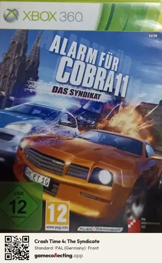 Crash Time 4: The Syndicate Xbox 360, Germany box front