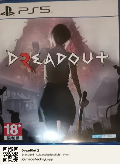 DreadOut 2 PlayStation 5, Asia (English) box front