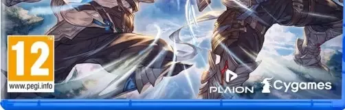 Granblue Fantasy: Relink, the PEGI square on its front