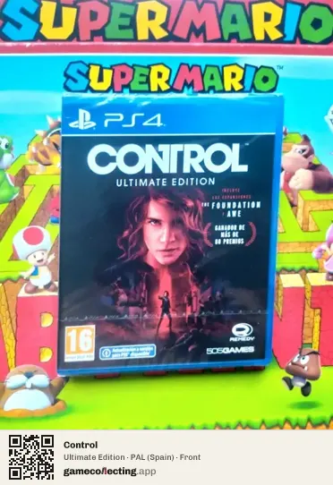 Control PlayStation 4, Spain box front