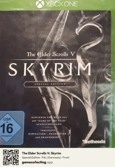 The Elder Scrolls V: Skyrim Xbox One, Germany box front