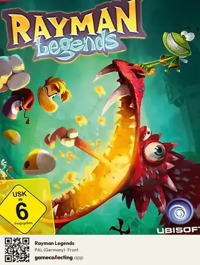 Rayman Legends PlayStation 3, Germany box front