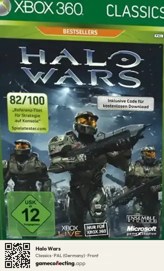 Halo Wars Xbox 360, Germany box front