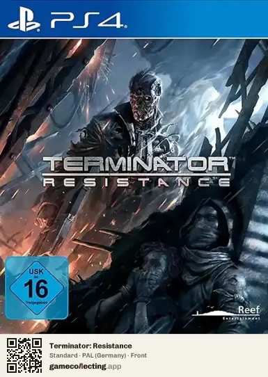 Terminator: Resistance PlayStation 4, Germany box front