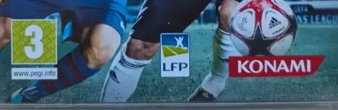 Pro Evolution Soccer 2010, the PEGI square on its front