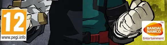 My Hero One's Justice, the PEGI square on its front