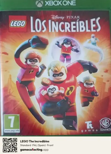 LEGO The Incredibles Xbox One, Spain box front