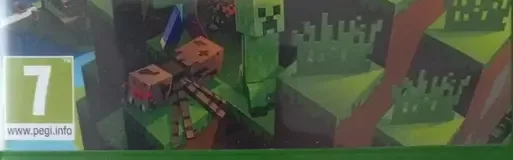 Minecraft, the PEGI square on its front