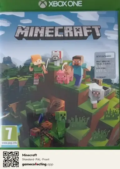 Minecraft Xbox One, PAL box front