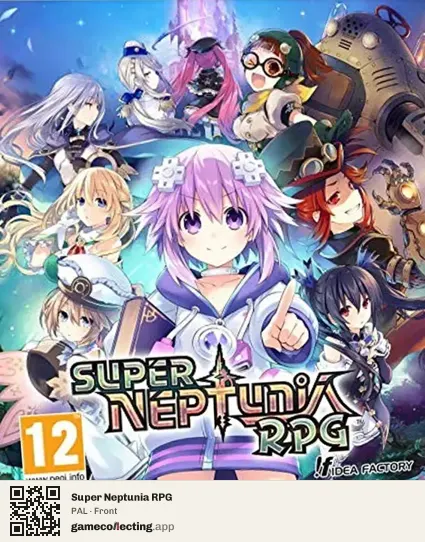 Super Neptunia RPG PlayStation 4, PAL box front