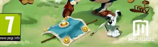 Asterix & Obelix XXL 2, the PEGI square on its front