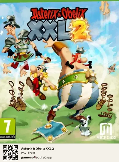 Asterix & Obelix XXL 2 Xbox One, PAL box front