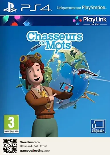 Wordhunters PlayStation 4, PAL box front