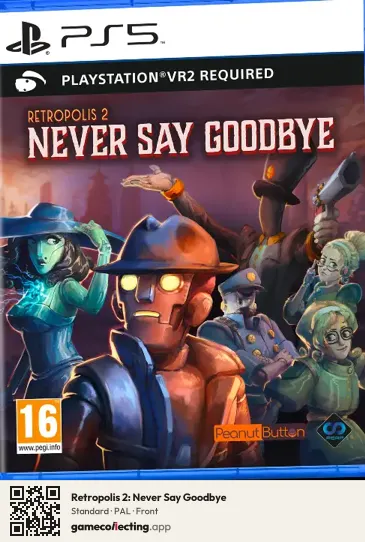 Retropolis 2: Never Say Goodbye PlayStation 5, PAL box front