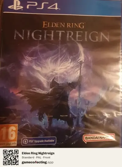 Elden Ring Nightreign PlayStation 4, PAL box front