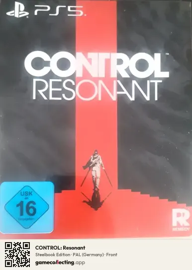 CONTROL: Resonant PlayStation 5, Germany box front