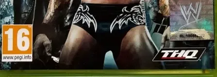 WWE SmackDown vs. Raw 2011, the PEGI square on its front