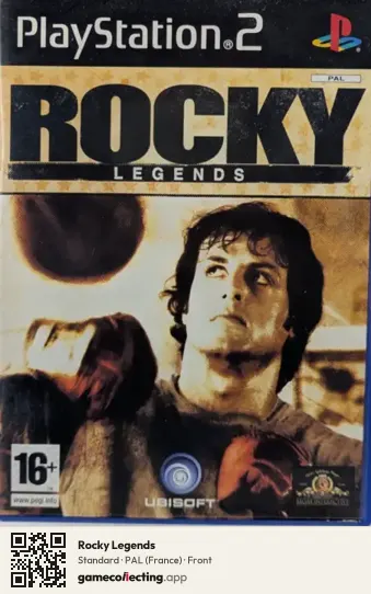 Rocky Legends PlayStation 2, France box front