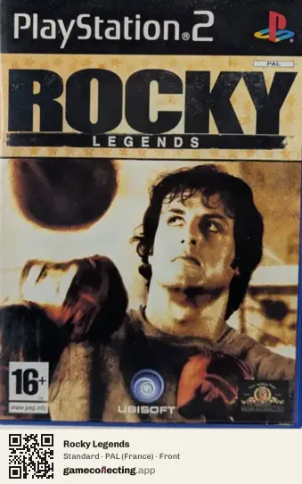 Rocky Legends PlayStation 2, France box front