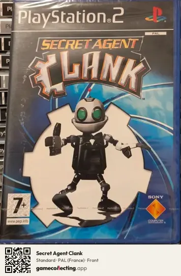 Secret Agent Clank PlayStation 2, France box front