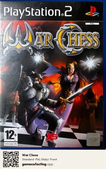 War Chess PlayStation 2, Italy box front