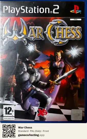 War Chess PlayStation 2, Italy box front