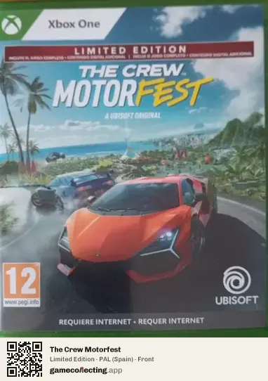 The Crew Motorfest Xbox One, Spain box front