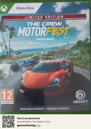 The Crew Motorfest Xbox One, Spain box front