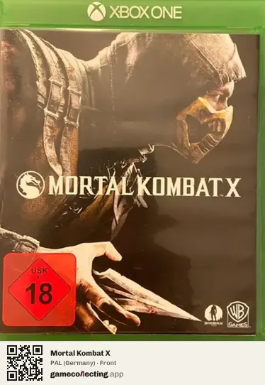 Mortal Kombat X Xbox One, Germany box front