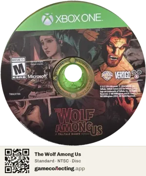 The Wolf Among Us Xbox One, NTSC disc