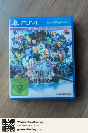 World of Final Fantasy PlayStation 4, Germany box front