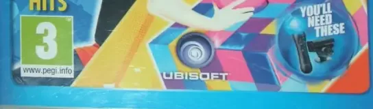 Just Dance 2016, the PEGI square on its front