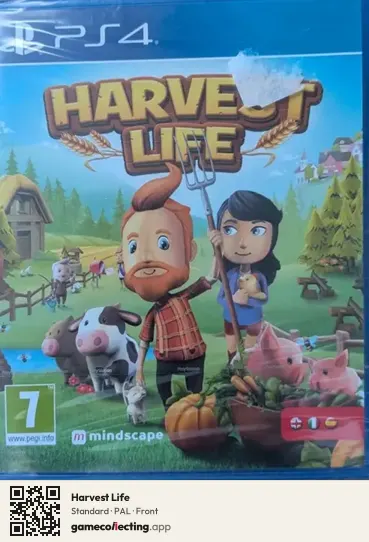 Harvest Life PlayStation 4, PAL box front