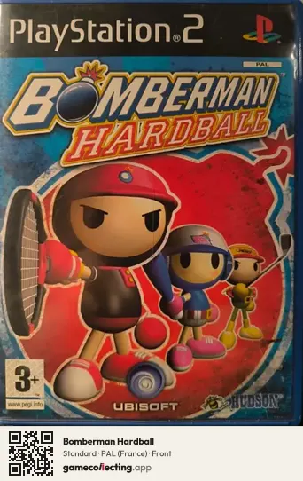 Bomberman Hardball PlayStation 2, France box front