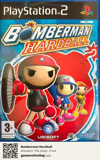 Bomberman Hardball PlayStation 2, Italy box front