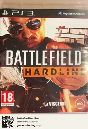 Battlefield Hardline PlayStation 3, PAL box front