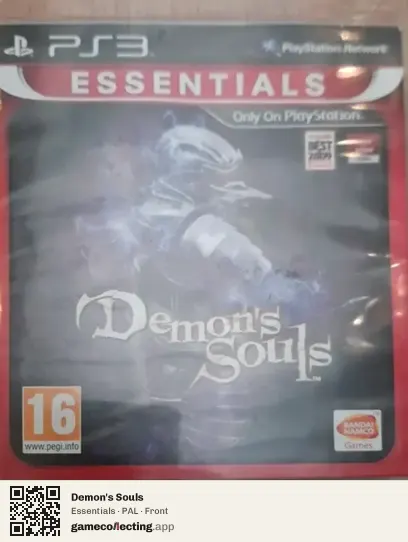 Demon's Souls PlayStation 3, PAL box front