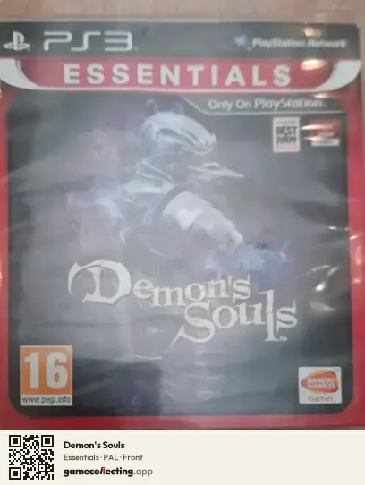 Demon's Souls PlayStation 3, PAL box front