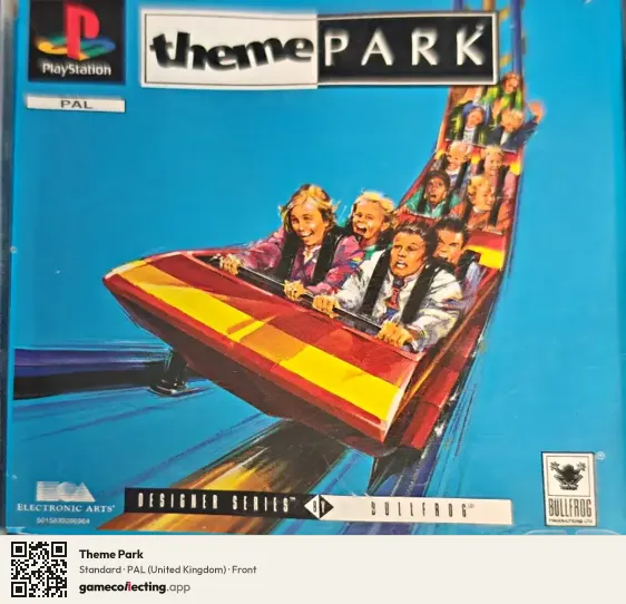 Theme Park PlayStation, PAL box front