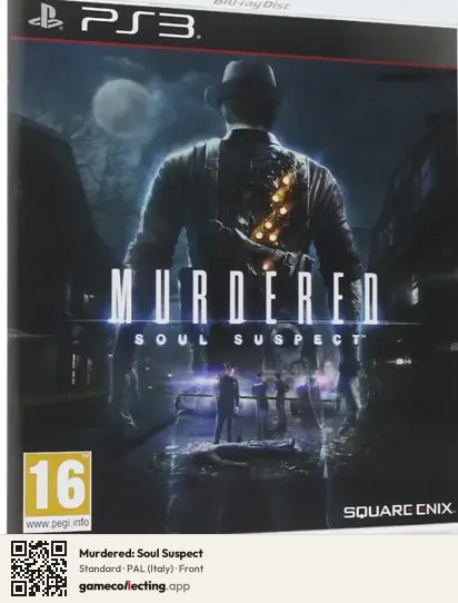 Murdered: Soul Suspect PlayStation 3, Italy box front