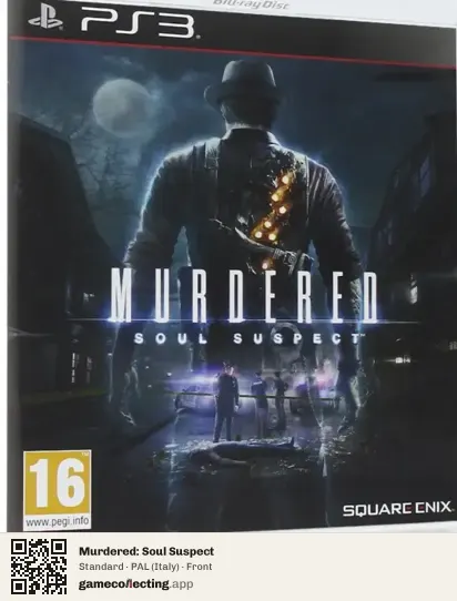 Murdered: Soul Suspect PlayStation 3, Italy box front