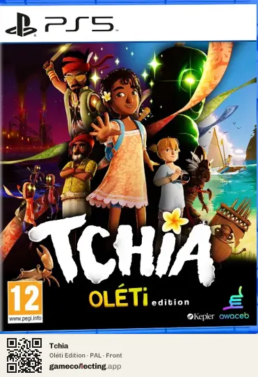 Tchia PlayStation 5, PAL box front
