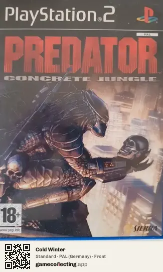 Cold Winter PlayStation 2, Germany box front